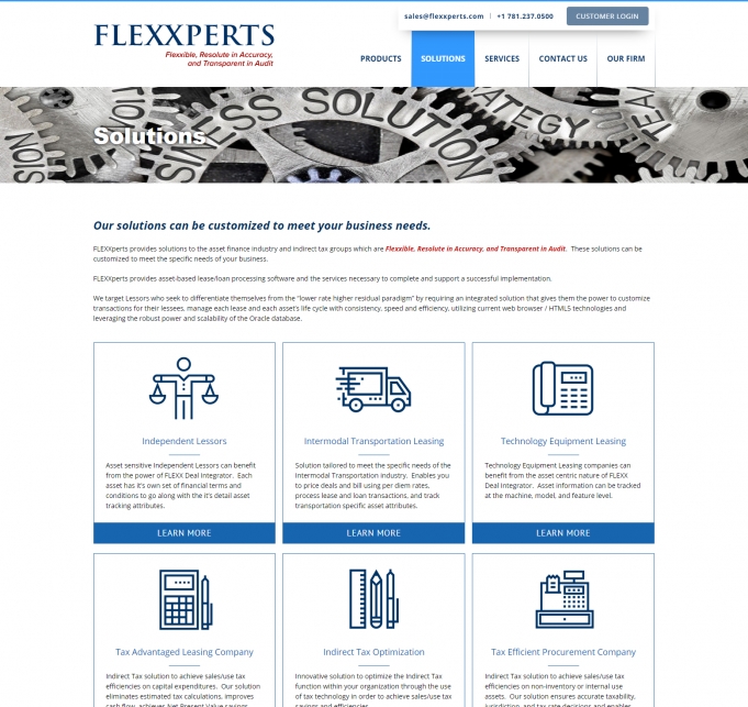 Flexxperts screen shot