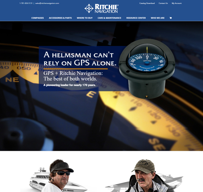 Ritchie Navigation screen shot