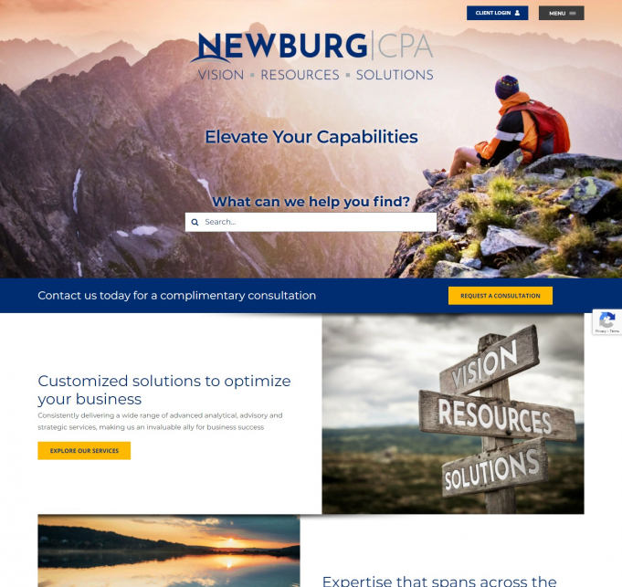 Newburg & Company screen shot